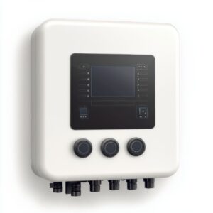 Moderner Wechselrichter fuer SMA Hybrid PV-Systeme – zentrales Element bei Installation und Energiemanagement